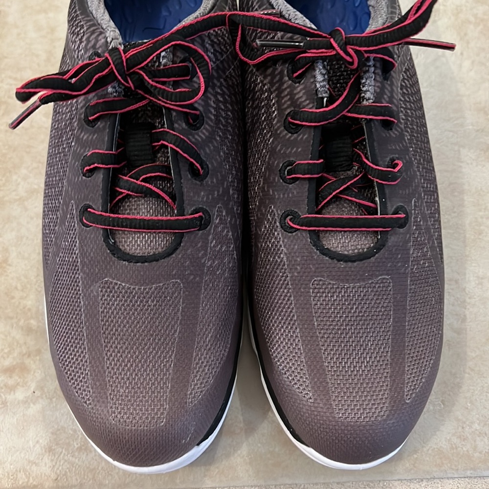 Footjoy FJ Women's Size 7.5 emPower Golf Shoes 98003 BROWN/GRAY Spikeless Active